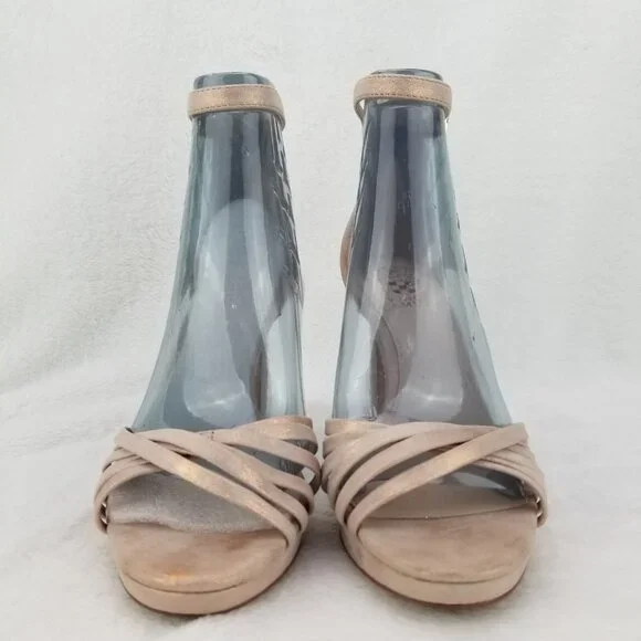 ✅Vince Camuto BERESTA High Heel Strappy Dress Heels W/Ankle Strap Women's 7.5M - Picture 5 of 11